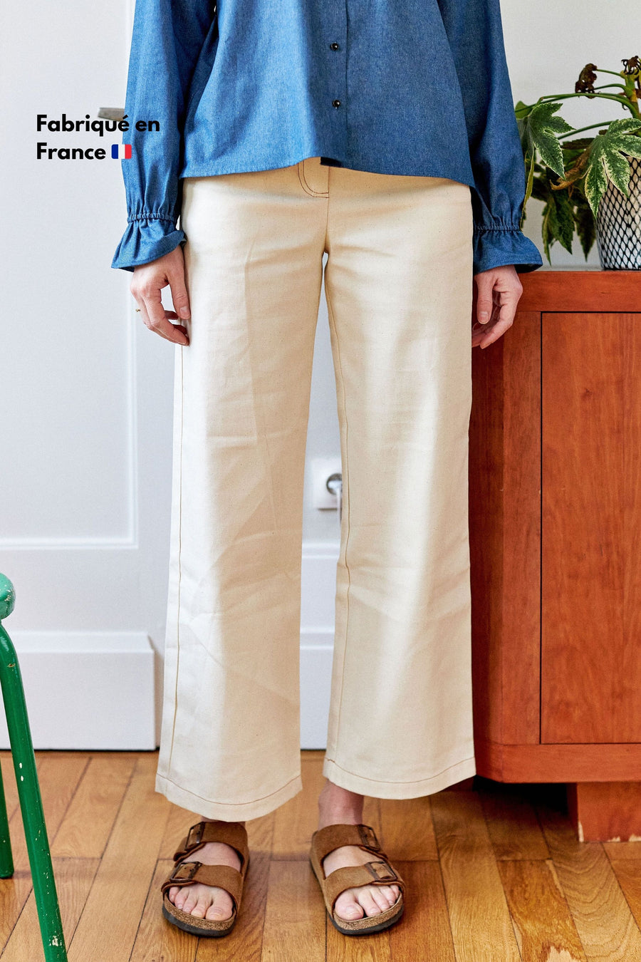 Pantalon Suzon ##2499RF Ecru Femme