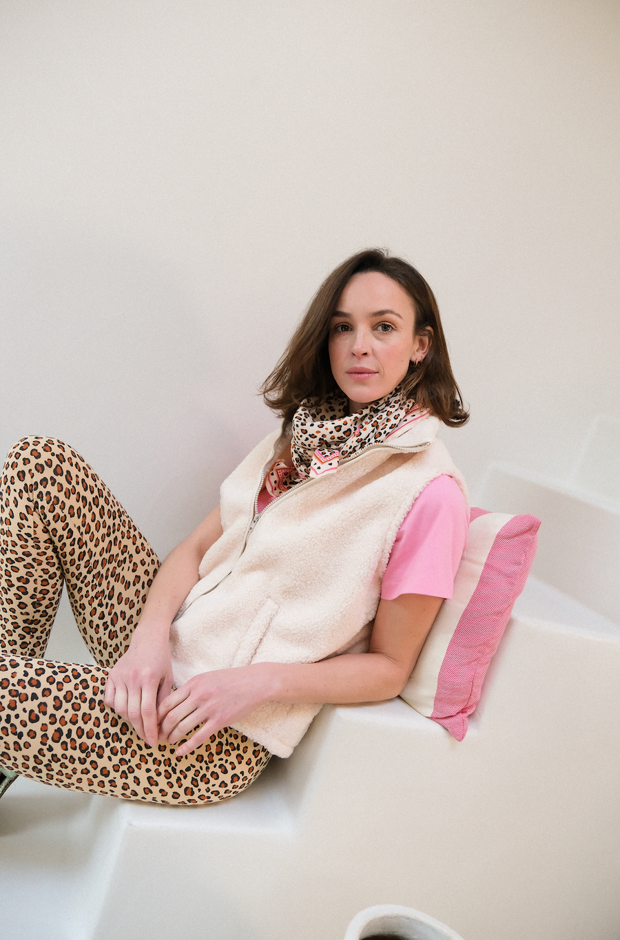 STREET-ONE Leggings avec imprimé léopard pour femmes en Gris | STREET-ONE STREET-ONE Leggings avec imprimé léopard pour femmes en Gris | STREET-ONE