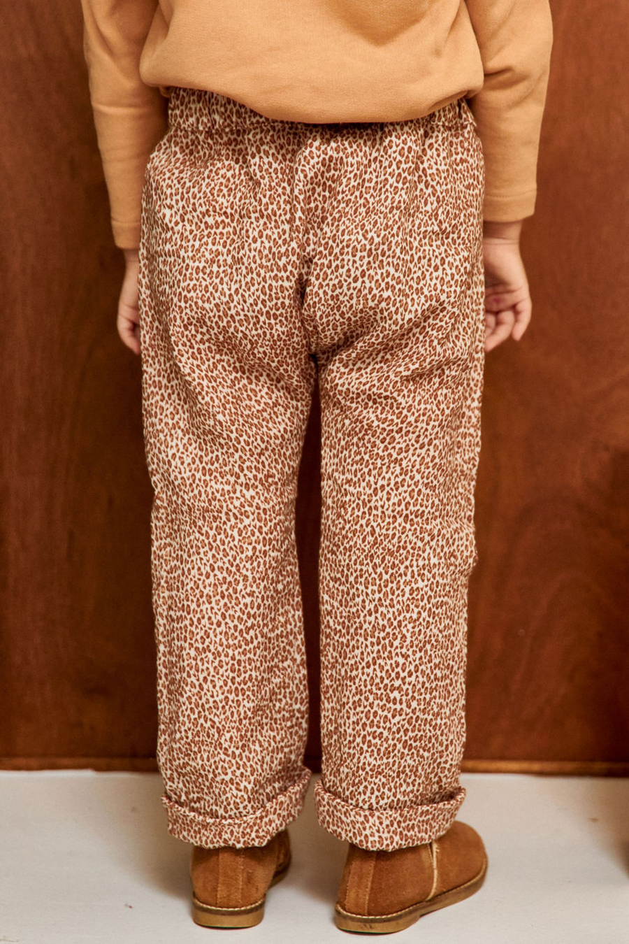 Pantalon Marcel ##2439 Lange imprimé léopard