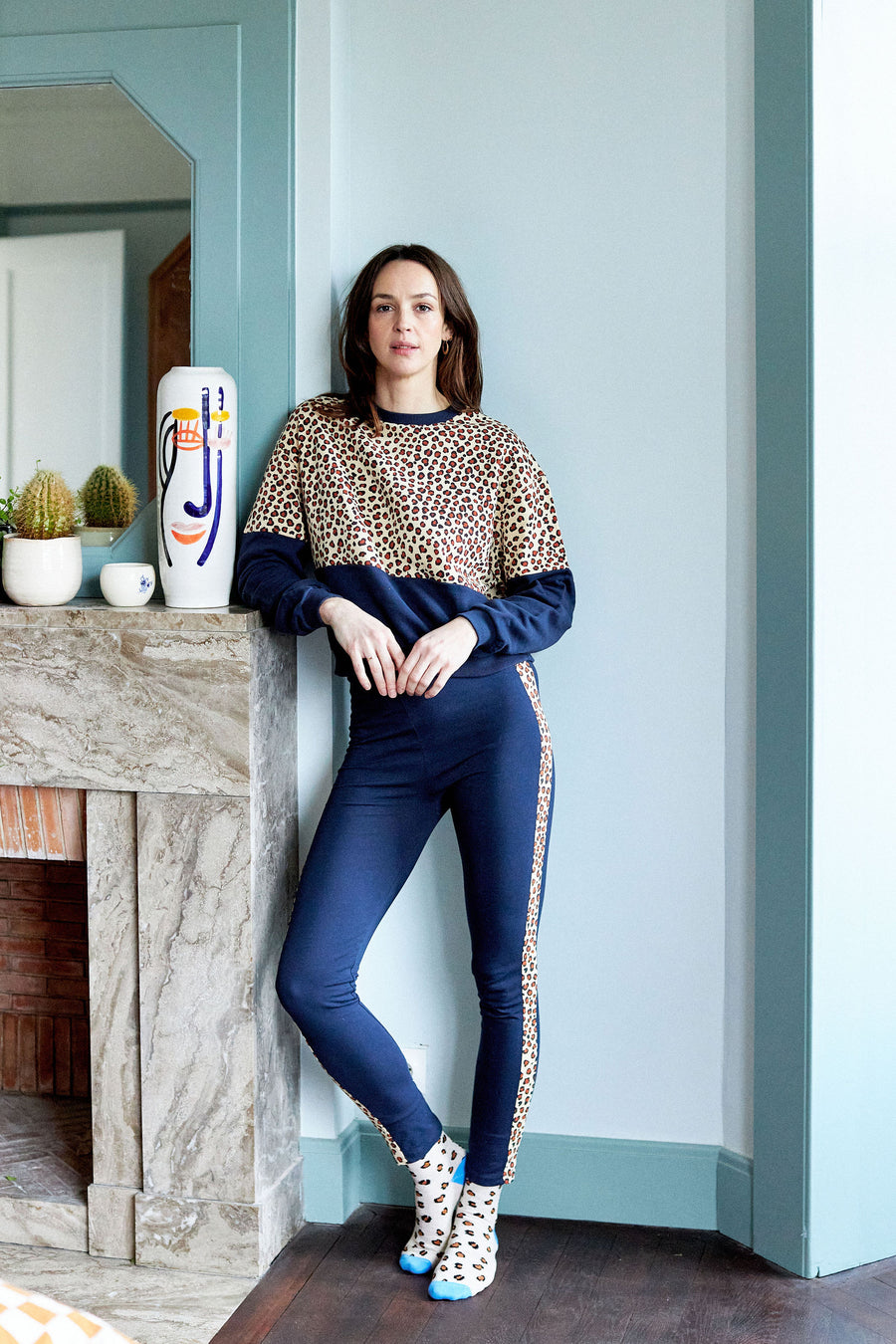 Legging femme - Legging motif Léopard - Frangin Frangine Legging femme - Legging motif Léopard - Frangin Frangine