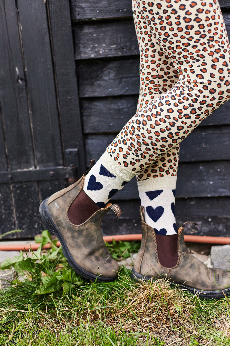Legging femme - Legging bicolore motif Léopard - Frangin Frangine Legging femme - Legging bicolore motif Léopard - Frangin Frangine