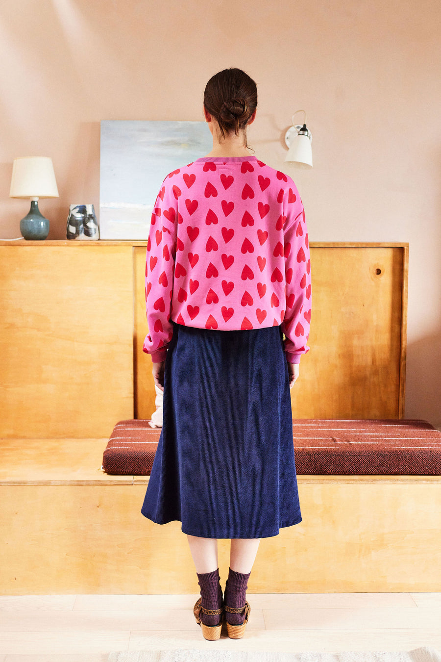 Jupe Tissée Façon Panier Bleu Marine Foncé et Blanc avec Franges Épaisses et Ceinture à la Taille : Jupes de Luxe Femme | Anne Fontaine Jupe Tissée Façon Panier Bleu Marine Foncé et Blanc avec Franges Épaisses et Ceinture à la Taille : Jupes de Luxe Femme | Anne Fontaine