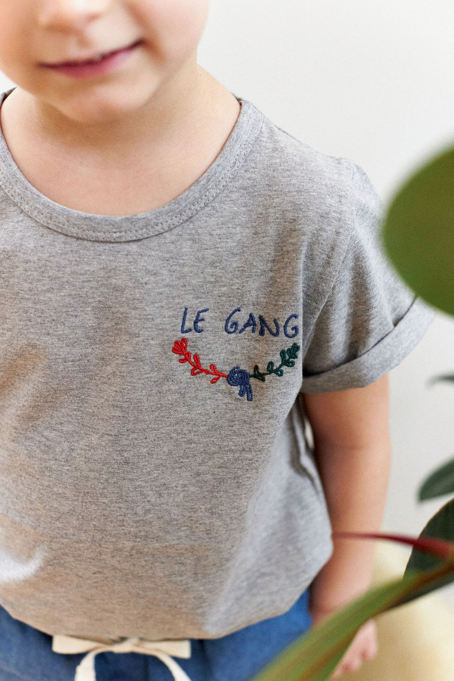 T-Shirt Dédé ## Le Gang Gris Chiné